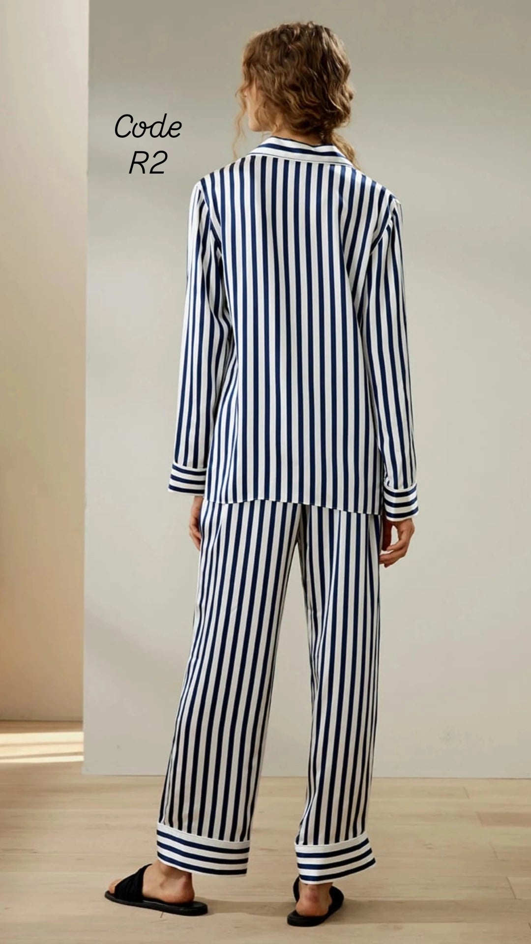 Striped Satin Pajama