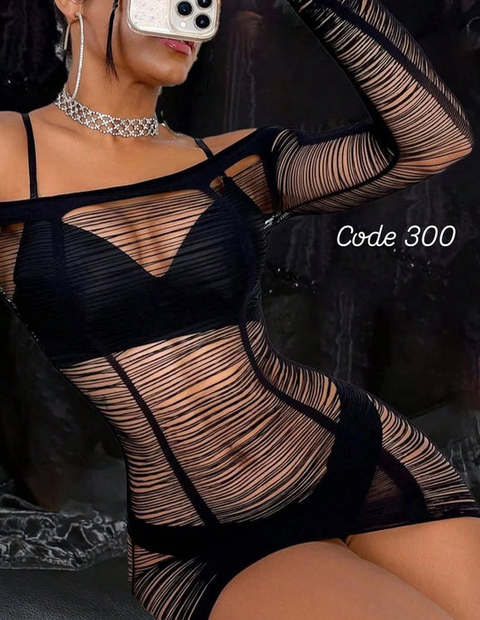 Sexy Sheer Lingerie Set