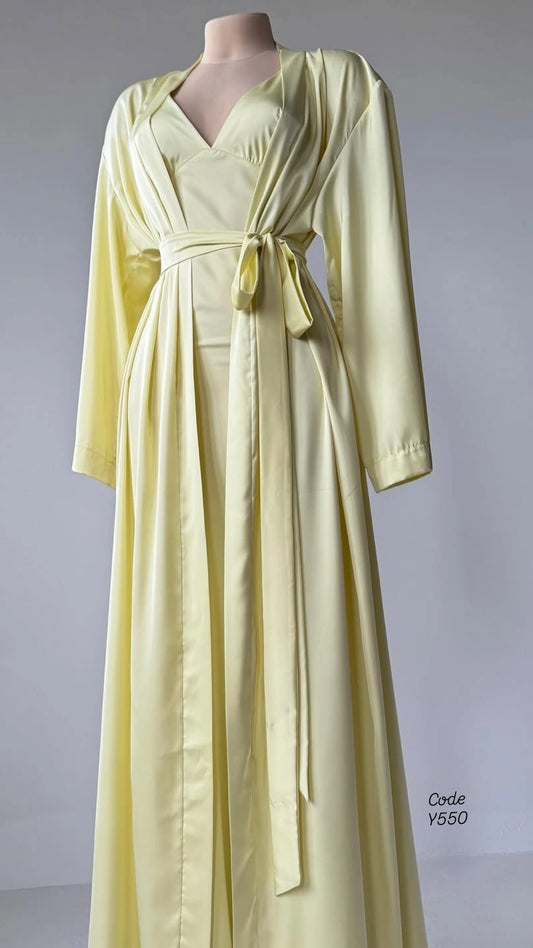 Elegant Satin Robe