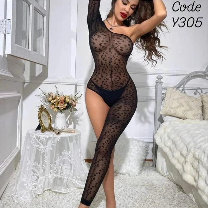 unique sheer jumpsuit