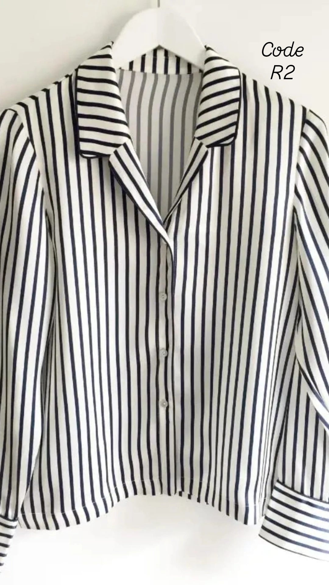 Striped Satin Pajama