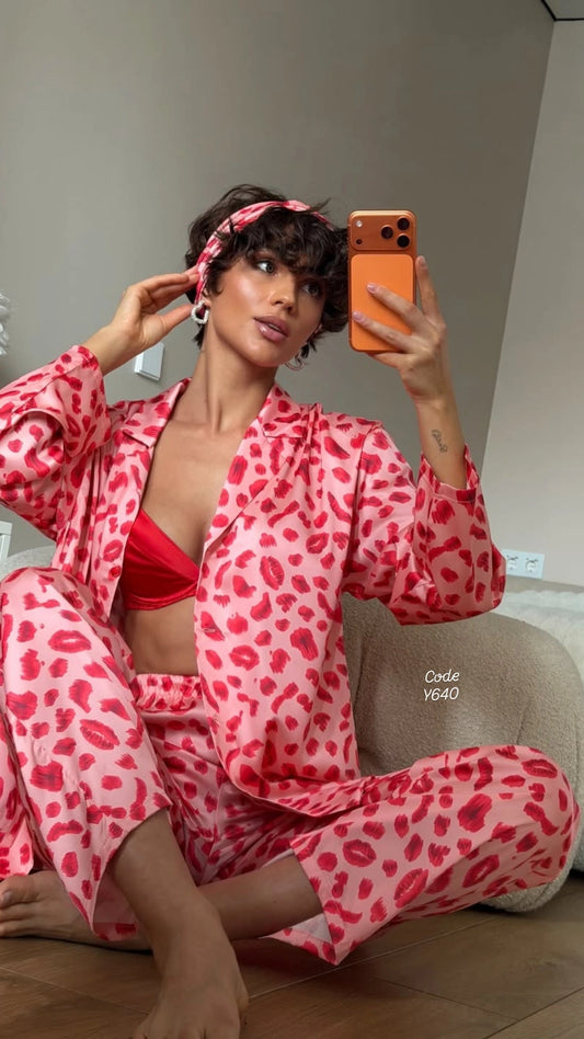 Satin Pajama Set