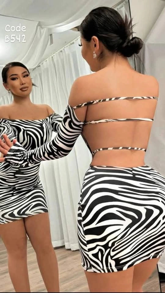Zebra dress