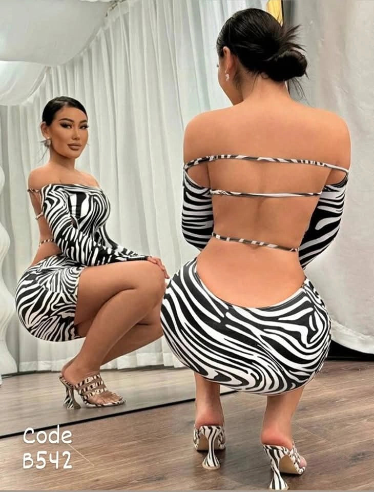 Zebra dress