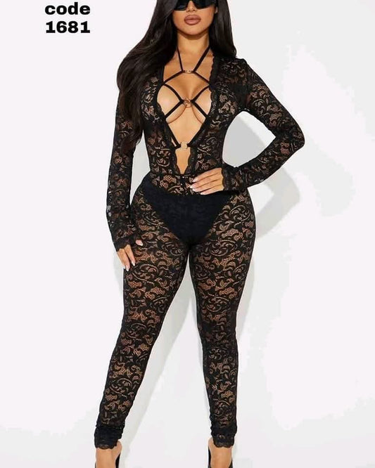 Lace jumpsuit