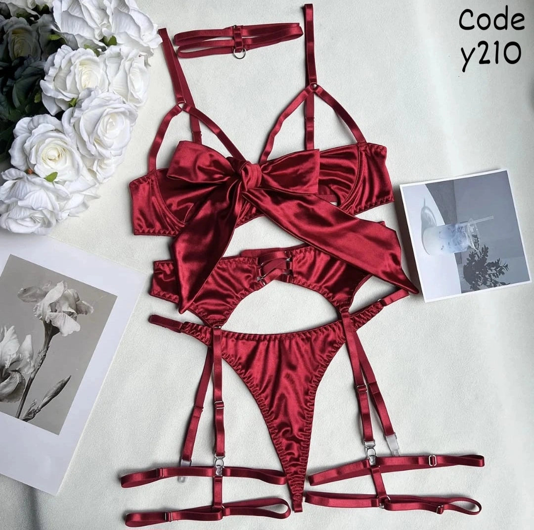 Satin lingerie