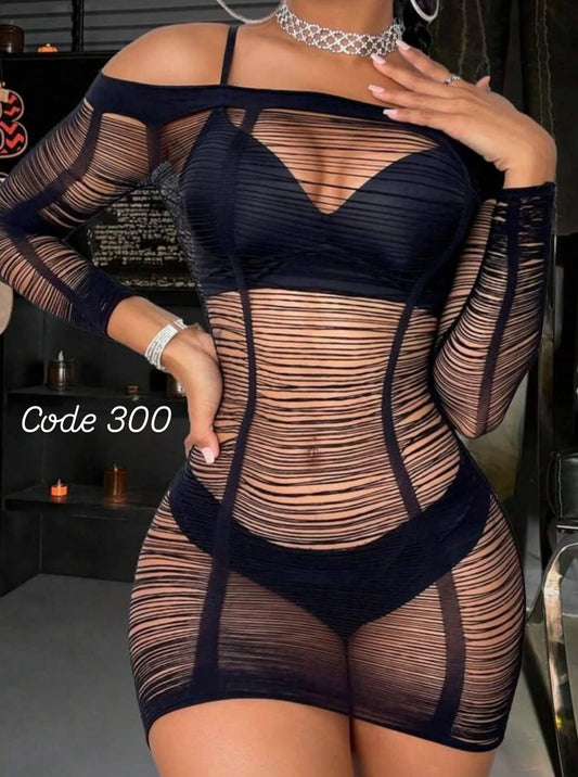 Sexy Sheer Lingerie Set