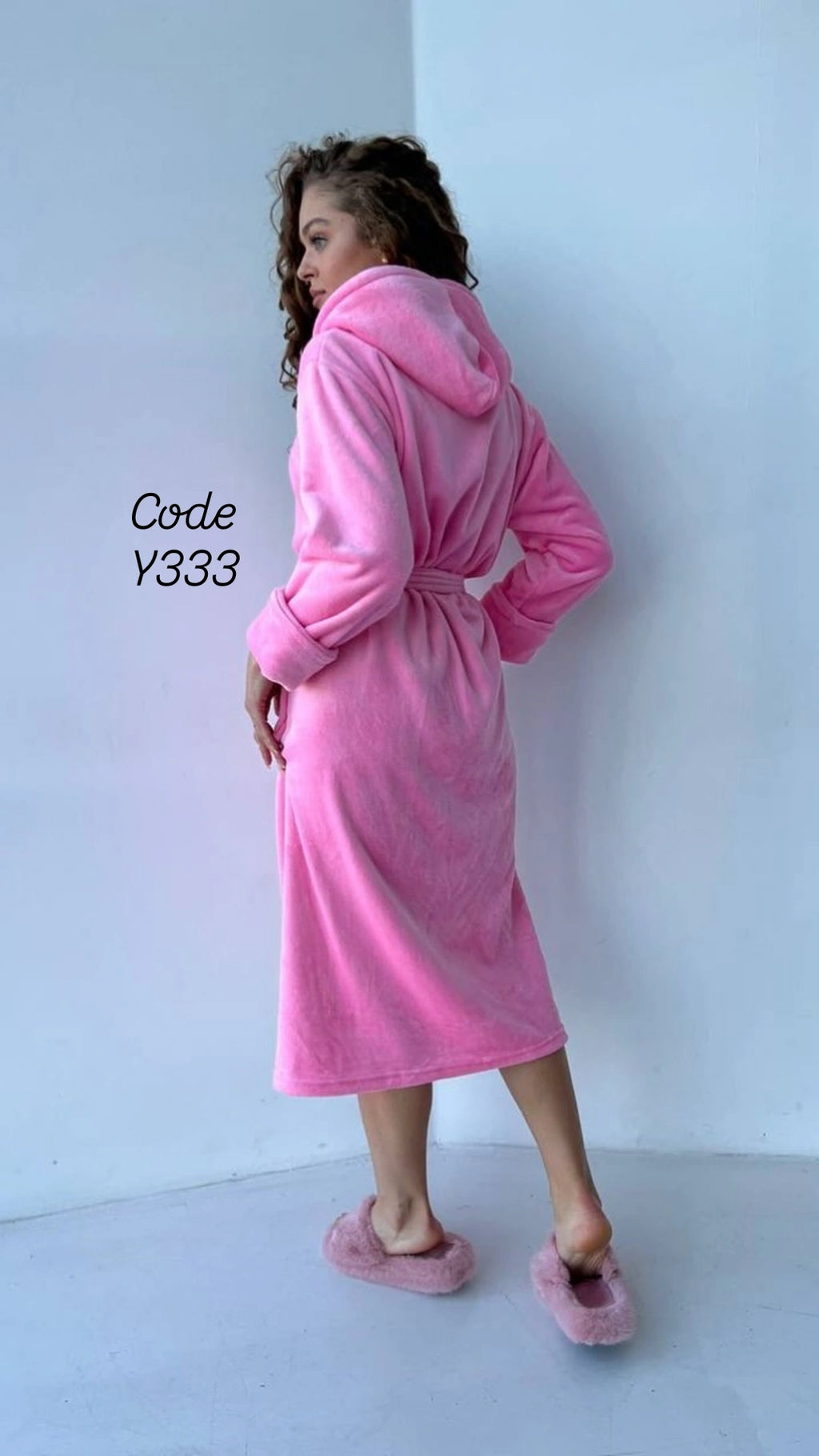 Plush Home Robe"