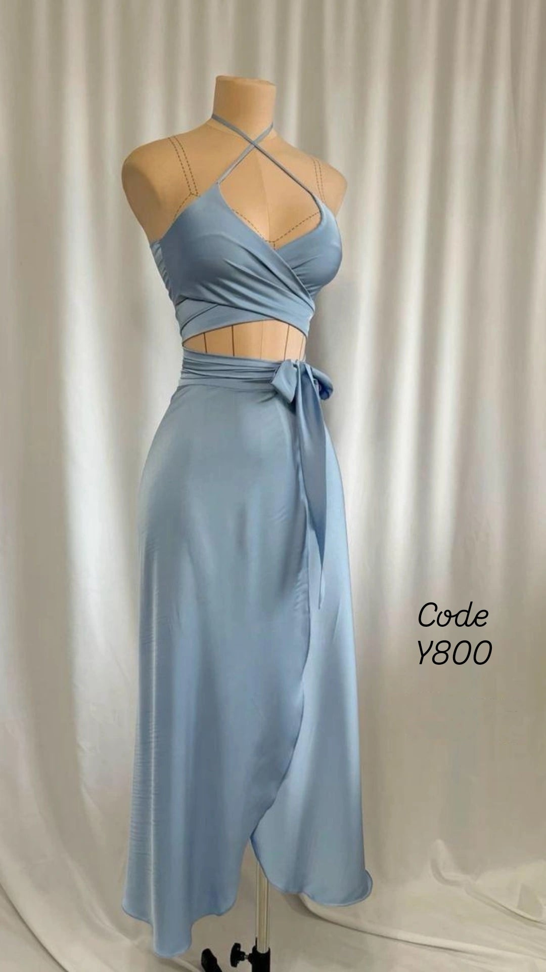 Satin Wrap Lingerie