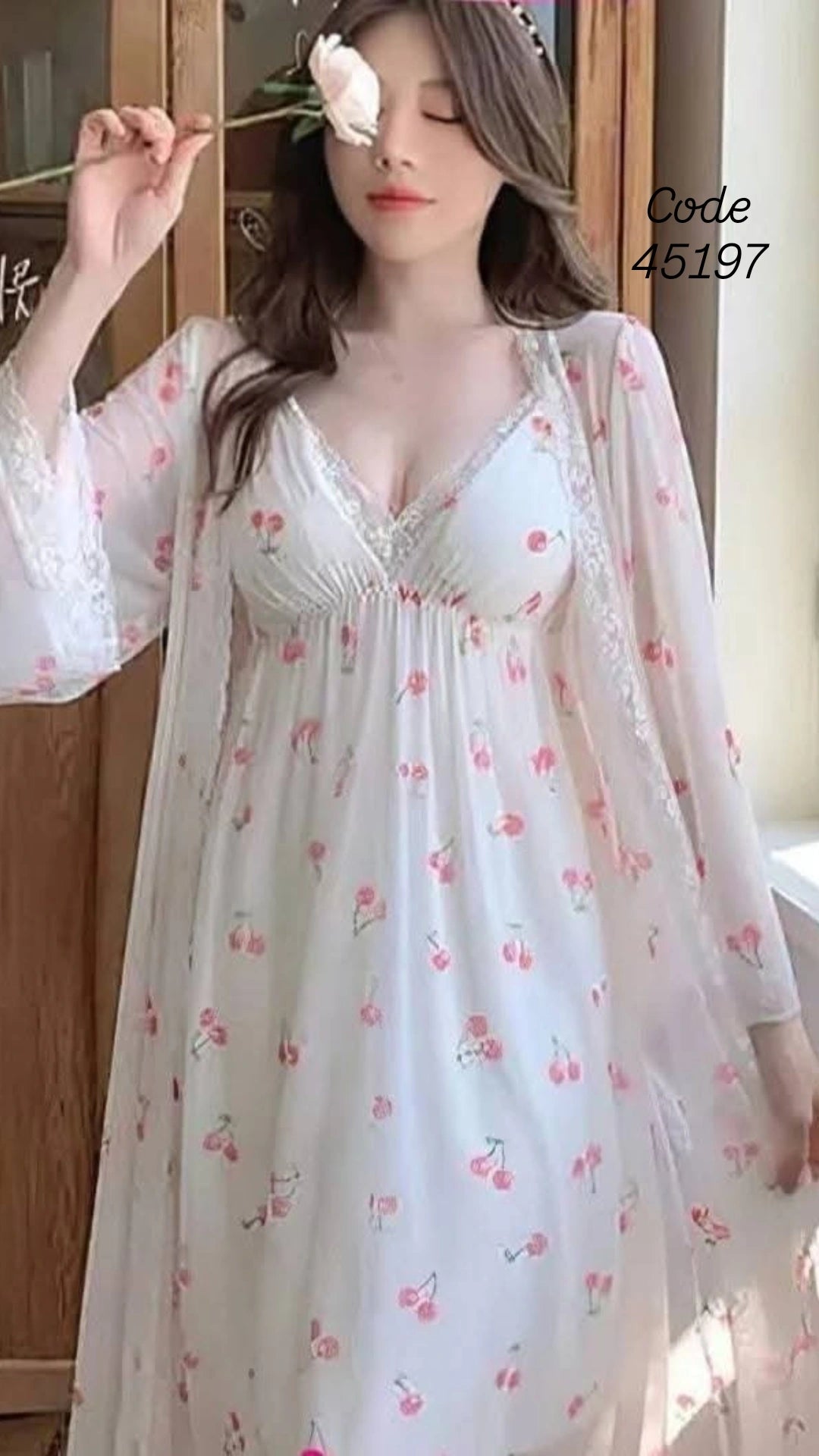 Floral Sheer Lingerie