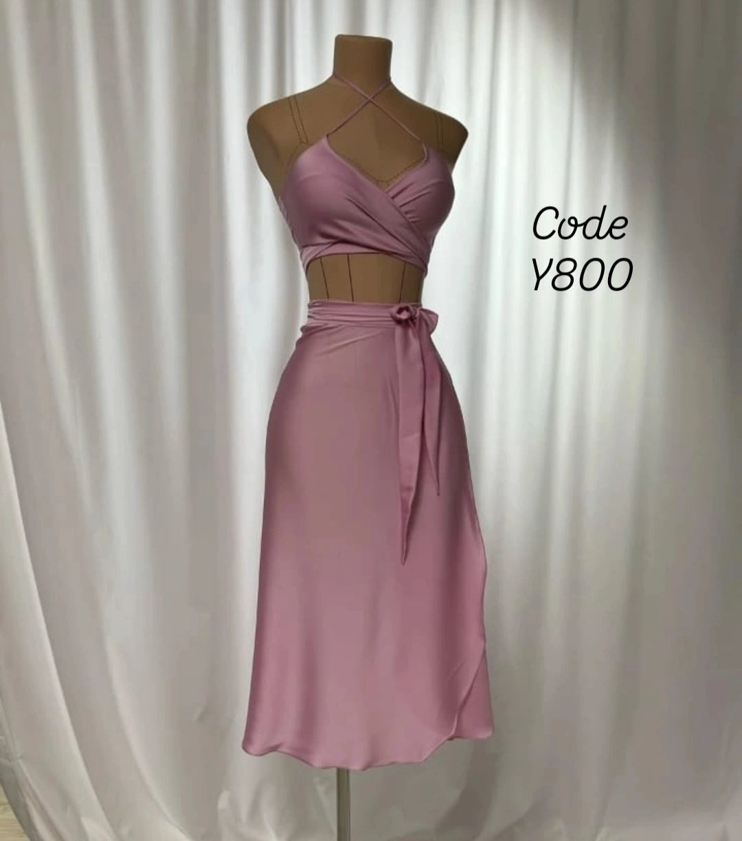 Satin Wrap Lingerie